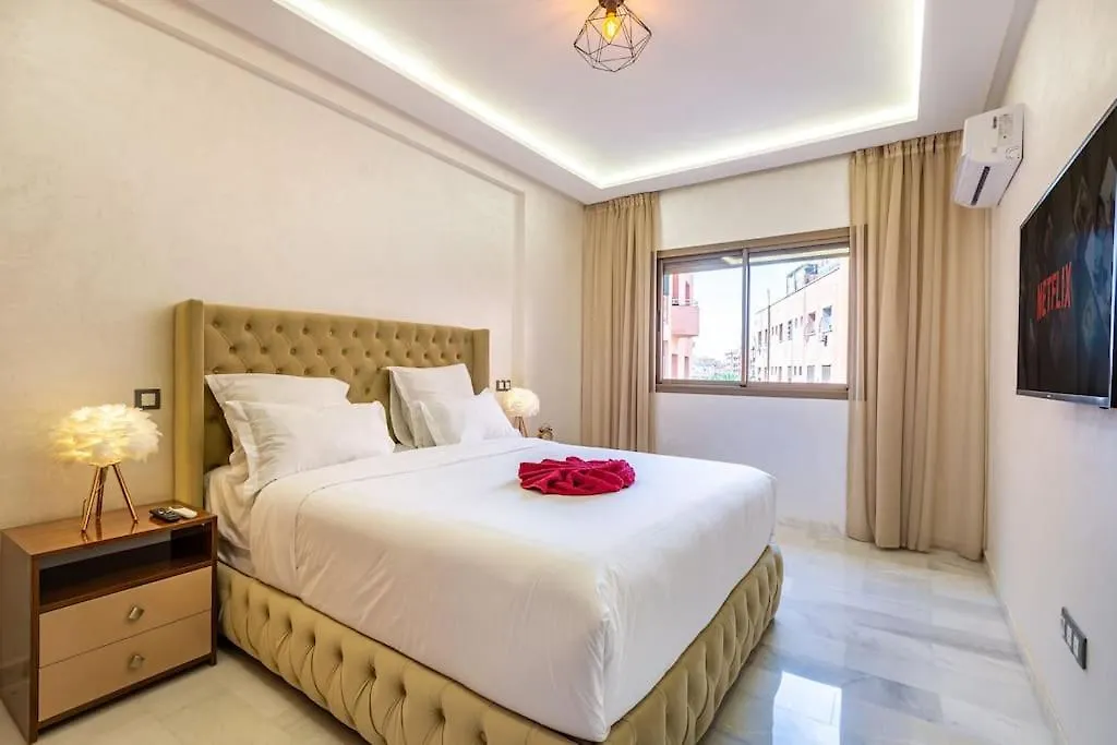 Lejlighed Charmante Wohnung Im Herzen Von Marrakech-Gueliz! Marrakesh Marokko